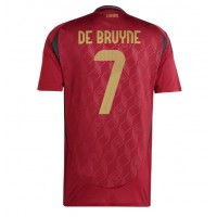 Fotbalové Dres Belgie Kevin De Bruyne #7 Domácí ME 2024 Krátký Rukáv